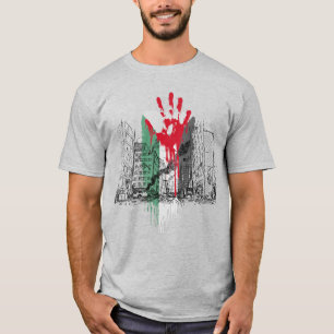 La Tragedia de Gaza – Camiseta de Solidaridad Pale
