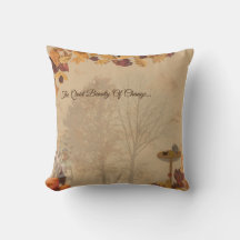 La Tranquila Belleza del Cambio - Almohada Acogedo