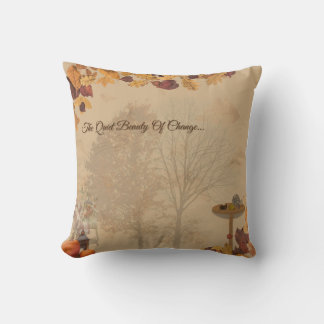 La Tranquila Belleza del Cambio - Almohada Acogedo