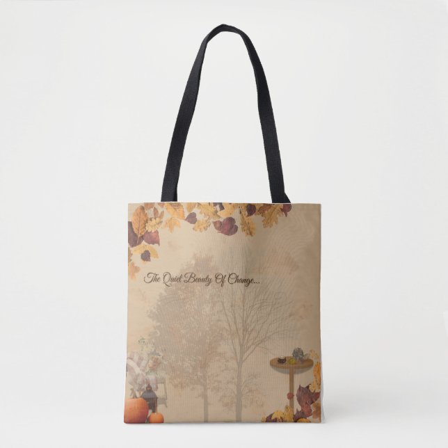 La Tranquila Belleza Del Cambio - Bolsa Tote De Ot (Anverso)