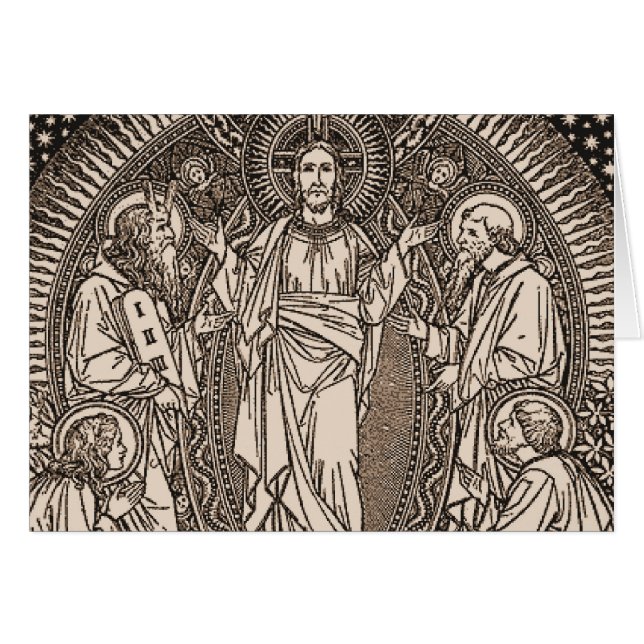 La transfiguración de nuestro señor Jesucristo (Anverso (Horizontal))