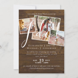 ¡La transmisión en vivo nos dice que lo hago! Boda