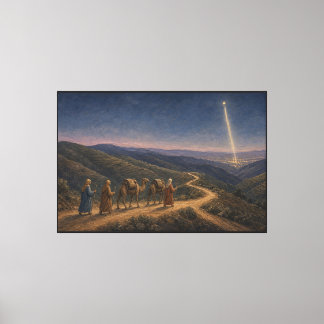 La travesía de los Magos Natividad Impresión en Lo