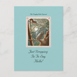 La traviesa postal de la ardilla