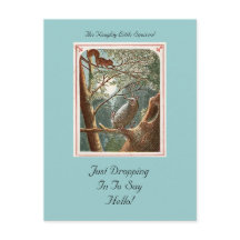 La traviesa postal de la ardilla