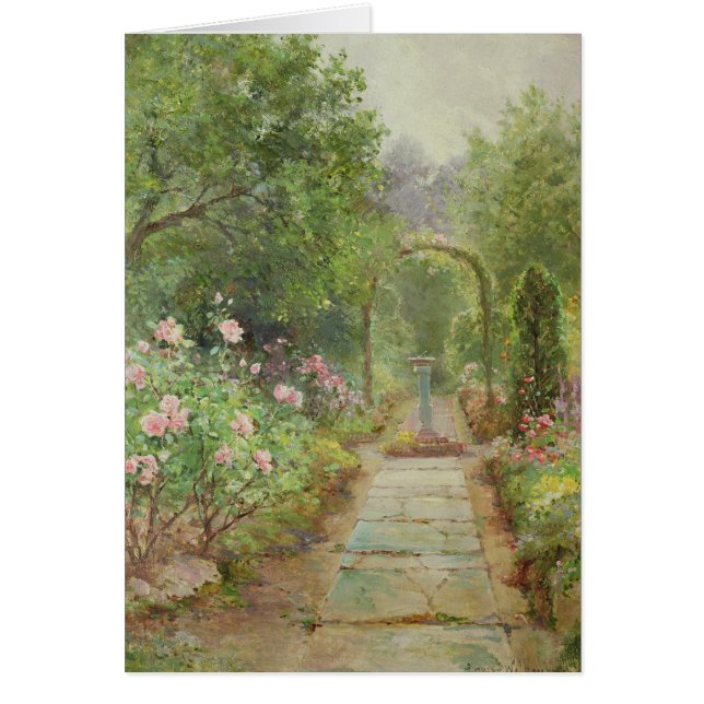 La trayectoria del jardín (Frente)