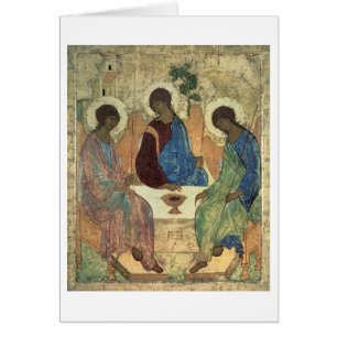 La trinidad santa, 1420s (tempera en el panel)