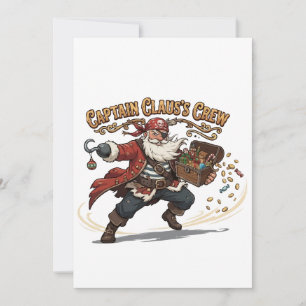 La tripulación del Capitán Claus Navidad Pirata