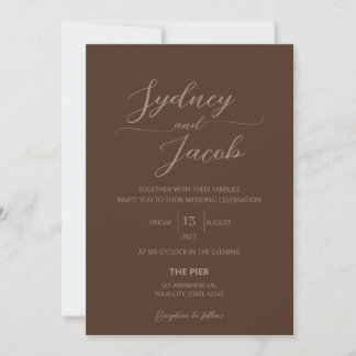 La Trufa: Invitación de Boda