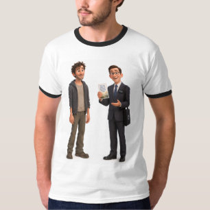 La última camiseta de hombre en la Tierra divertid