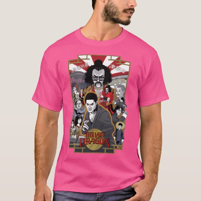La última camiseta de un Poster brillante de dragó (Anverso)