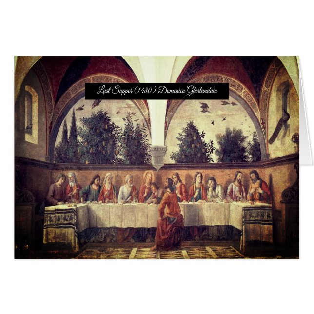 La última cena (Anverso (Horizontal))