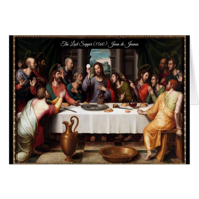La última cena (Anverso (Horizontal))
