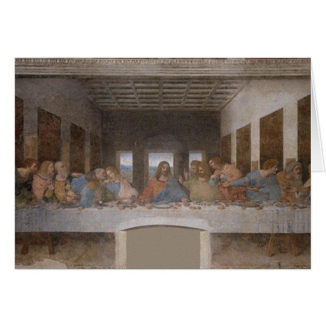 La última cena (1495-1498) (Anverso (Horizontal))