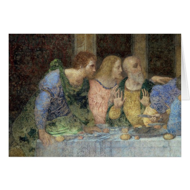 La última cena, 1495-97 (Anverso (Horizontal))