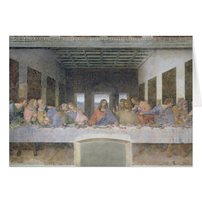 La última cena, 1495-97 2 (Anverso (Horizontal))