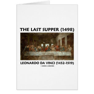 La última cena (1498) por Leonardo da Vinci