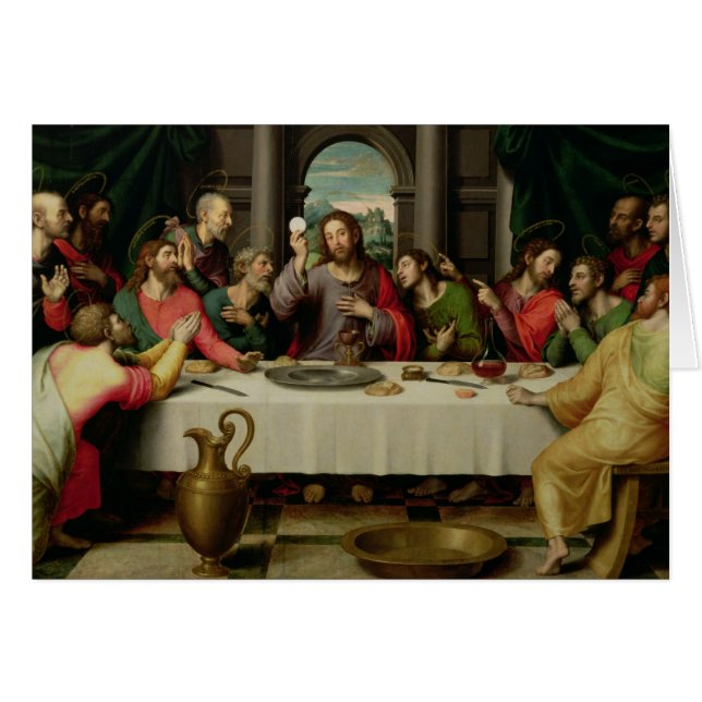 La última cena 5 (Anverso (Horizontal))