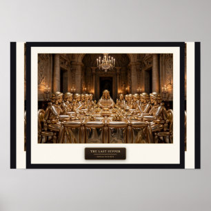 La Última Cena — Póster de Escultura de Globos