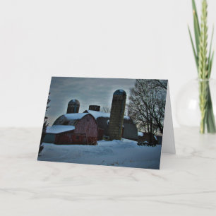"La última de las granjas" Tarjeta de Navidad