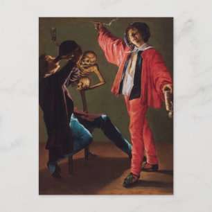 La última gota de Judith Leyster Tarjeta postal