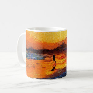 La última luz del día en la Copa o en la taza de c