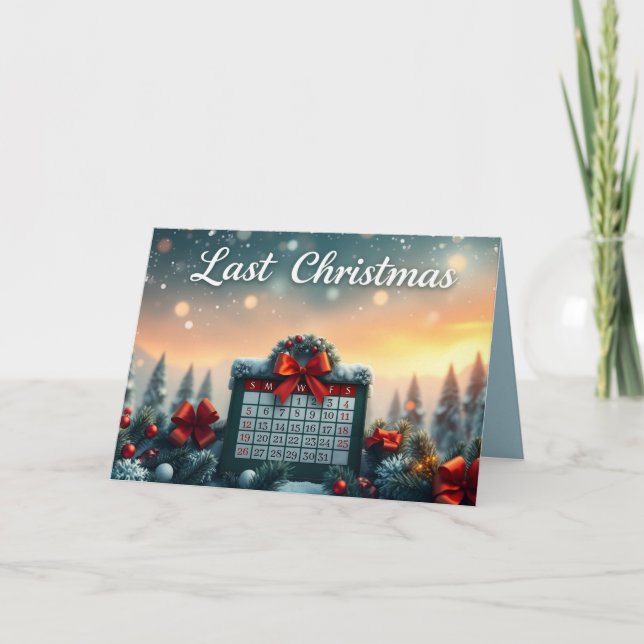 La última Navidad (Anverso)