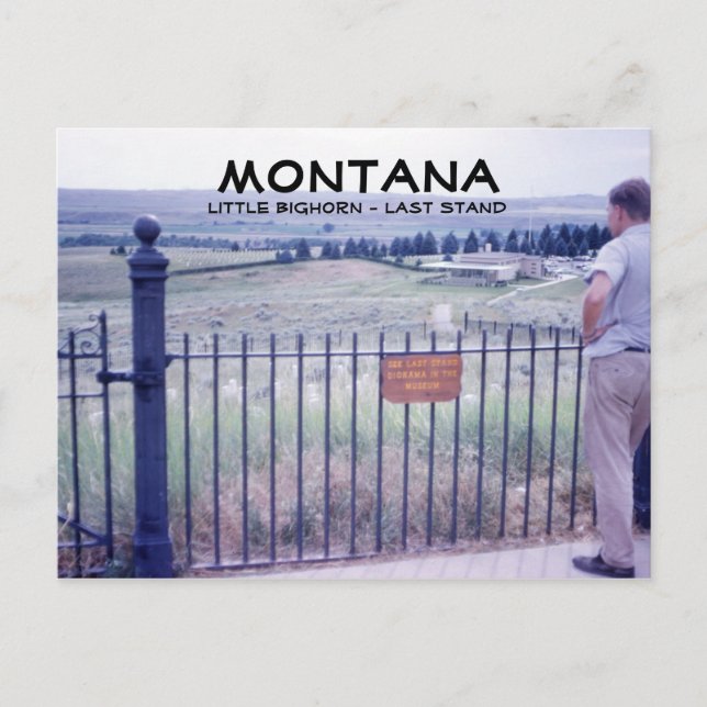 La última postal de Montana 1964 (Anverso)