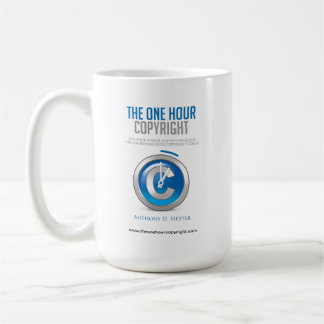 La una taza de café de Copyright de la hora