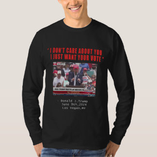 La única camiseta de la verdad de Trump - manga la