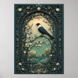 La urraca | Arte forestal de primavera