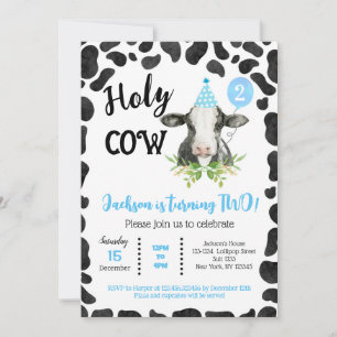 La vaca sagrada imprime las segundas invitaciones