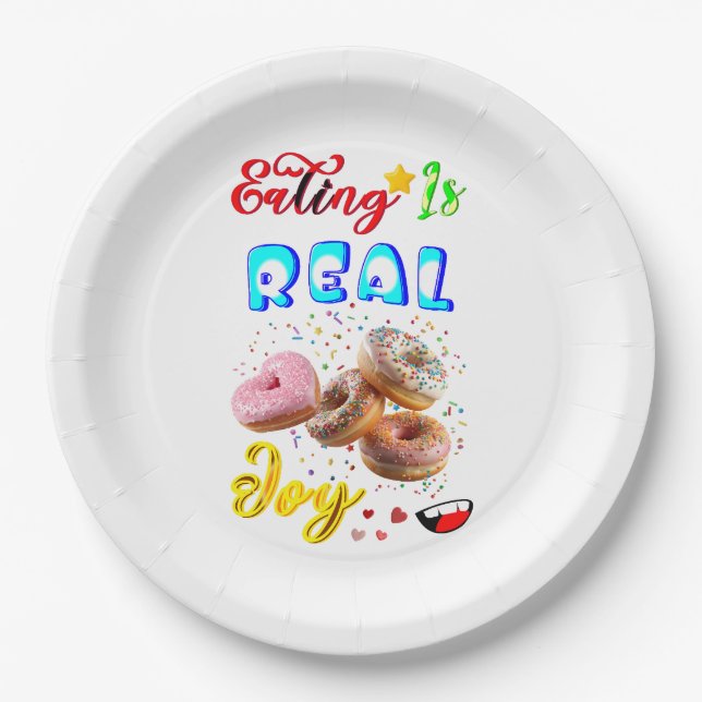 La vajilla para comer es una alegría real (Anverso)