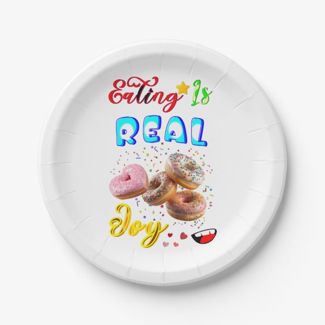 La vajilla para comer es una alegría real (Anverso)