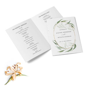 La vegetación deja un programa plegado Boda de mar