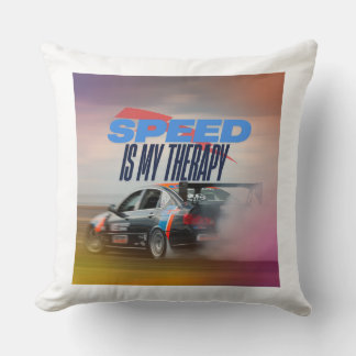 La velocidad es mi terapia almohada de coche depor
