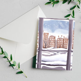 La ventana de Mema | Tarjeta de pintura de ventana