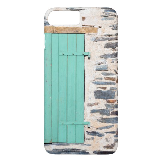 La ventana Shutters en un caso rústico del iPhone Funda Para iPhone 8 Plus/7 Plus