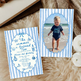 La verano que cumplí dos 2º Invitación de cumpleañ