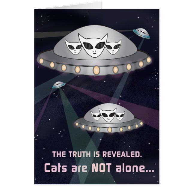 La Verdad Es Revelada: ¡Los Gatos No Están Solos! (Frente)