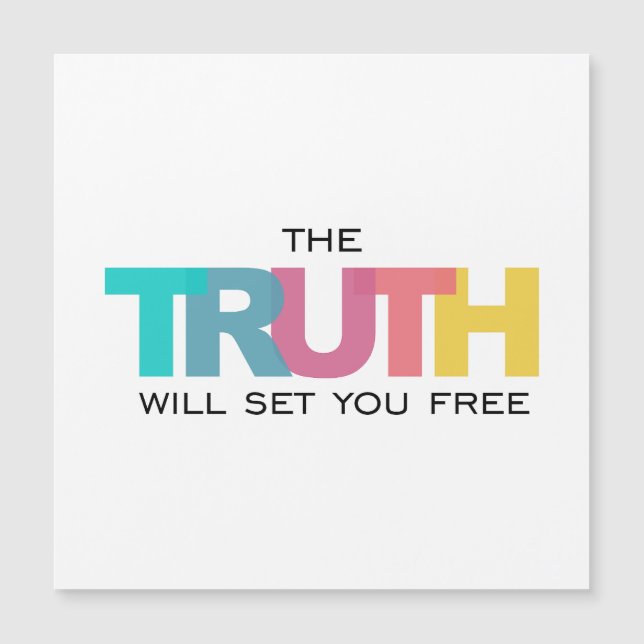 La verdad te hará libre (Anverso)