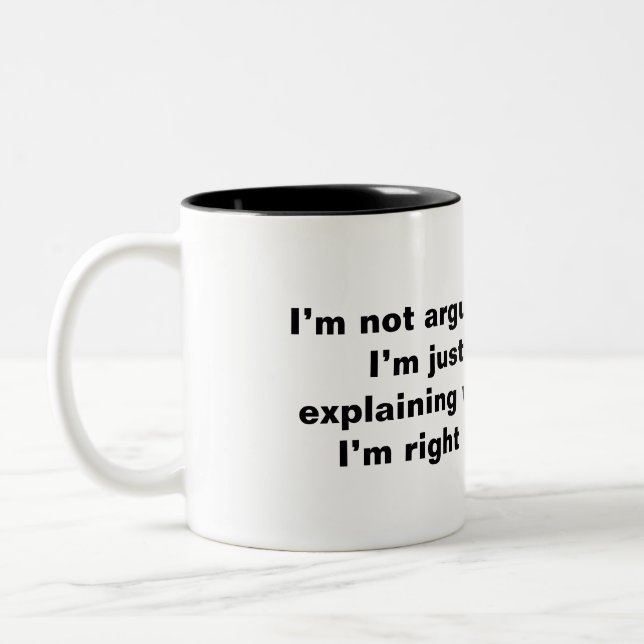 La verdadera taza de café mantiene la verdad (Izquierda)