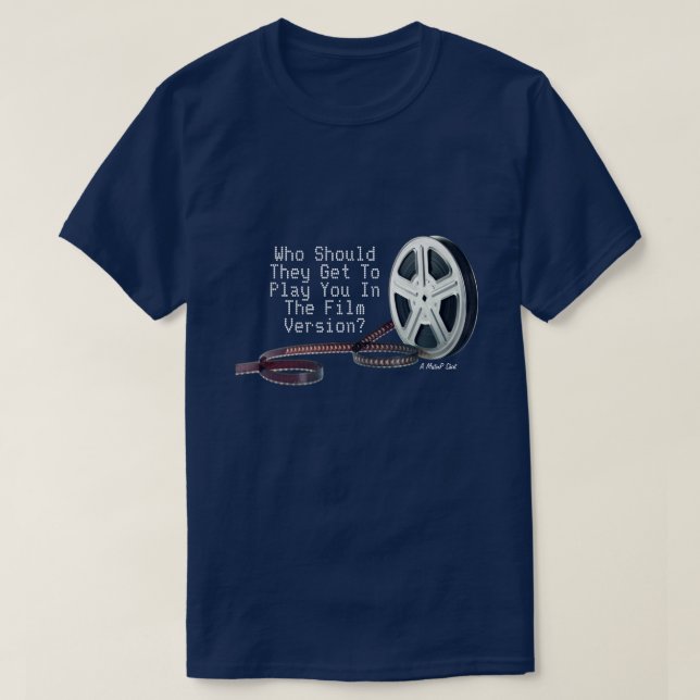 La versión de la película (usted) - Una camiseta d (Diseño del anverso)