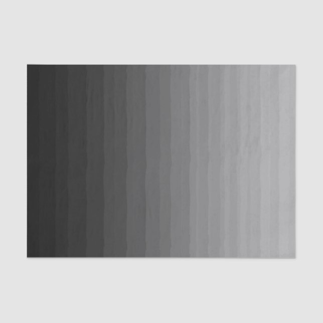 La vertical negra se descolora papel seda (Anverso)