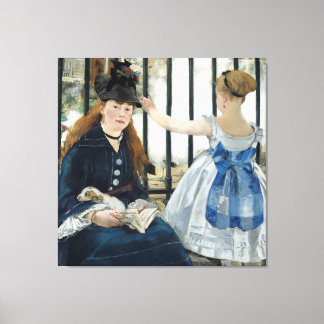 La vía férrea por Edouard Manet 1873 Impresión en