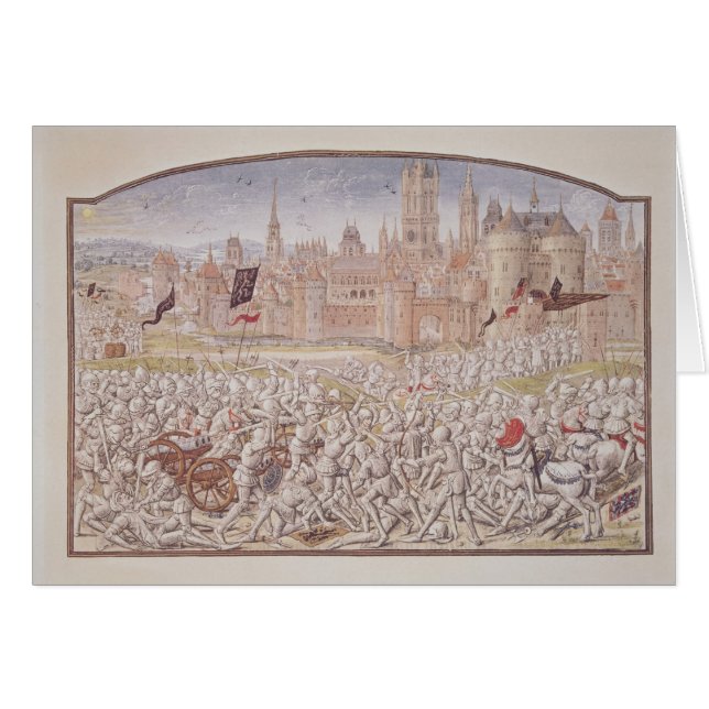 La victoria de los habitantes de Gante llevó cerca (Anverso (Horizontal))