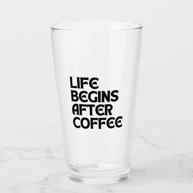 LA VIDA COMIENZA DESPUÉS DEL CAFÉ (Anverso)