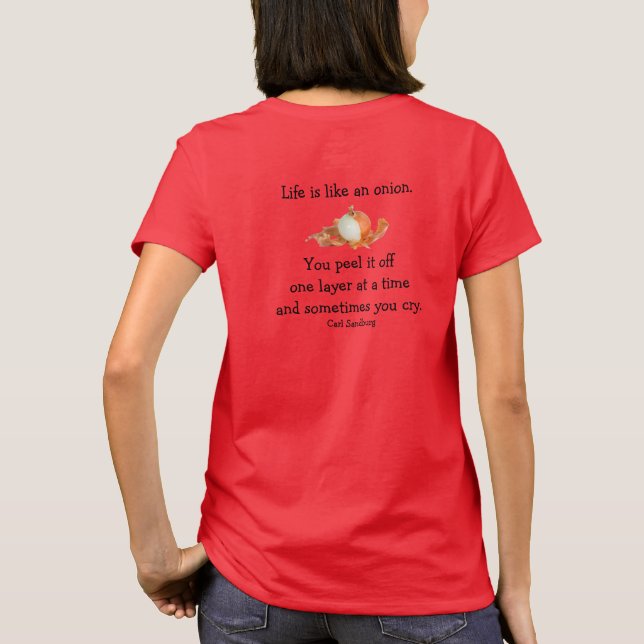 La vida como una camiseta de cebolla (Reverso)