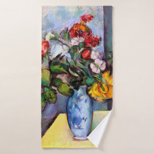 La vida con flores en una caja, Paul Cezanne