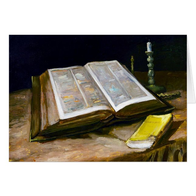 La vida con la Biblia de Vincent Van Gogh (Anverso (Horizontal))